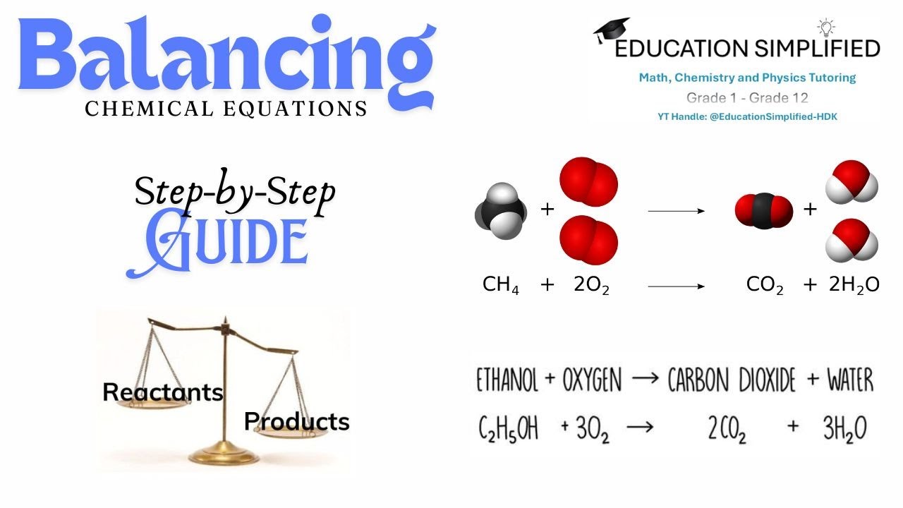 Master Balancing Chemical Equations: Easy Step-by-Step Guide! - YouTube