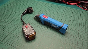 PeakTech P 3432 Fuse finder with RCD tester - review and quick test