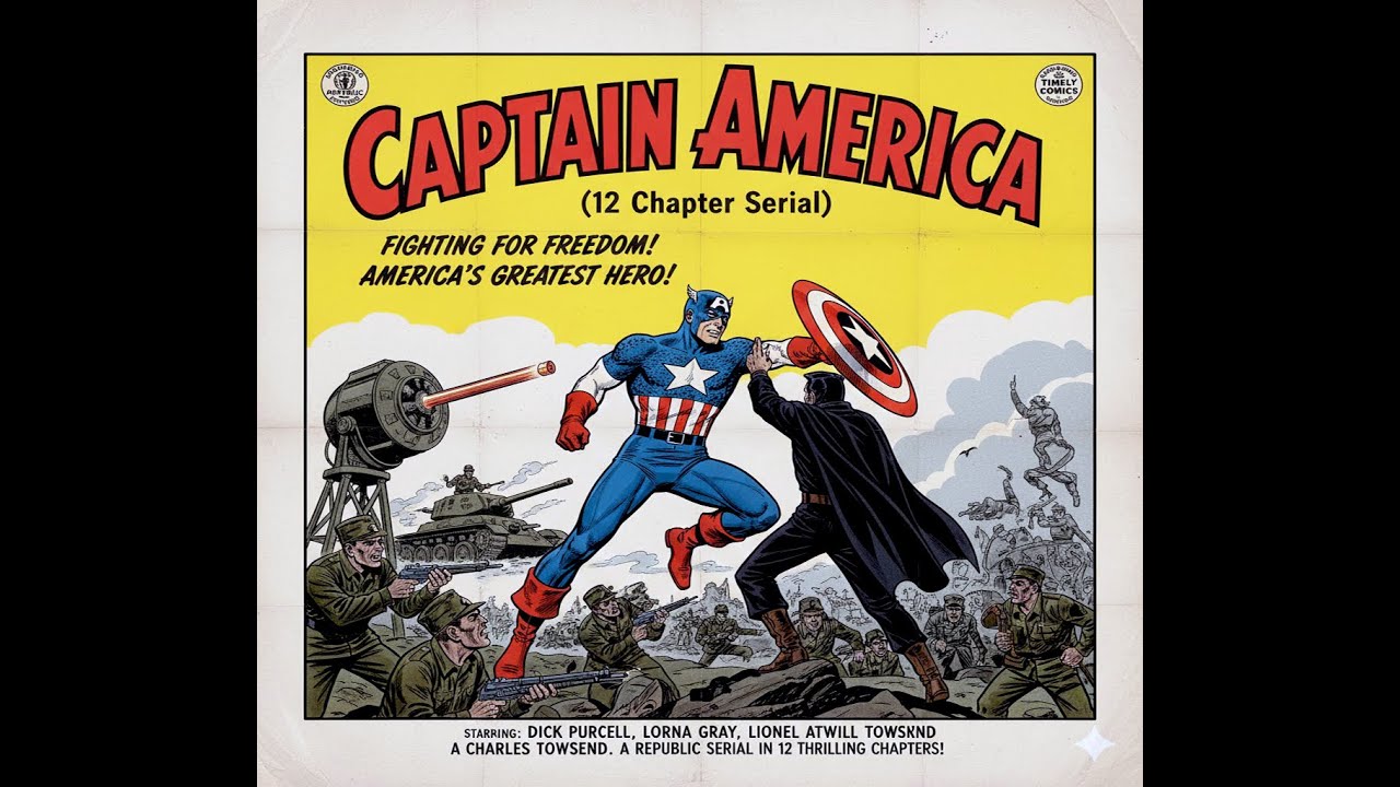 CAPTAIN AMERICA (1944) 15 Chapters⁣ | 𝙁𝙪𝙡𝙡 𝙈𝙤𝙫𝙞𝙚🎥 𝙃𝘿 - YouTube