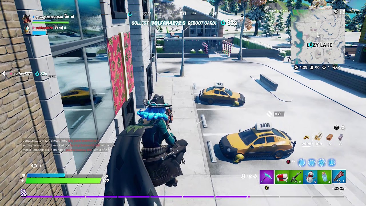 Fortnite "Sidewinder" Skin Gameplay (No Commentary)