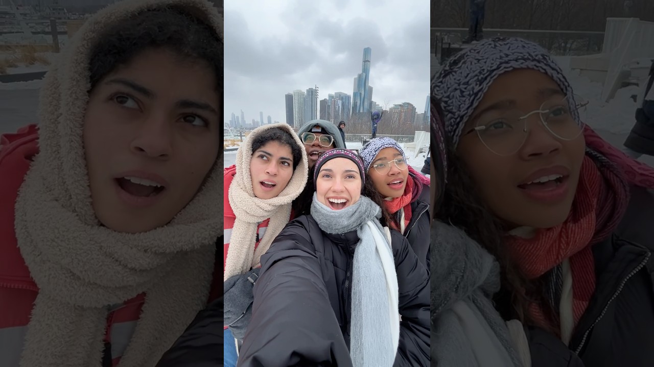 4 girls tour chicago!!✈️?️ #chicago #travelvlog #chicagotravel #chicagovlog
