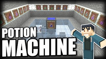 Minecraft Bedrock - AUTO POTION MACHINE 🧪 [ Redstone Tutorial ] MCPE / Xbox / Switch / Windows 10