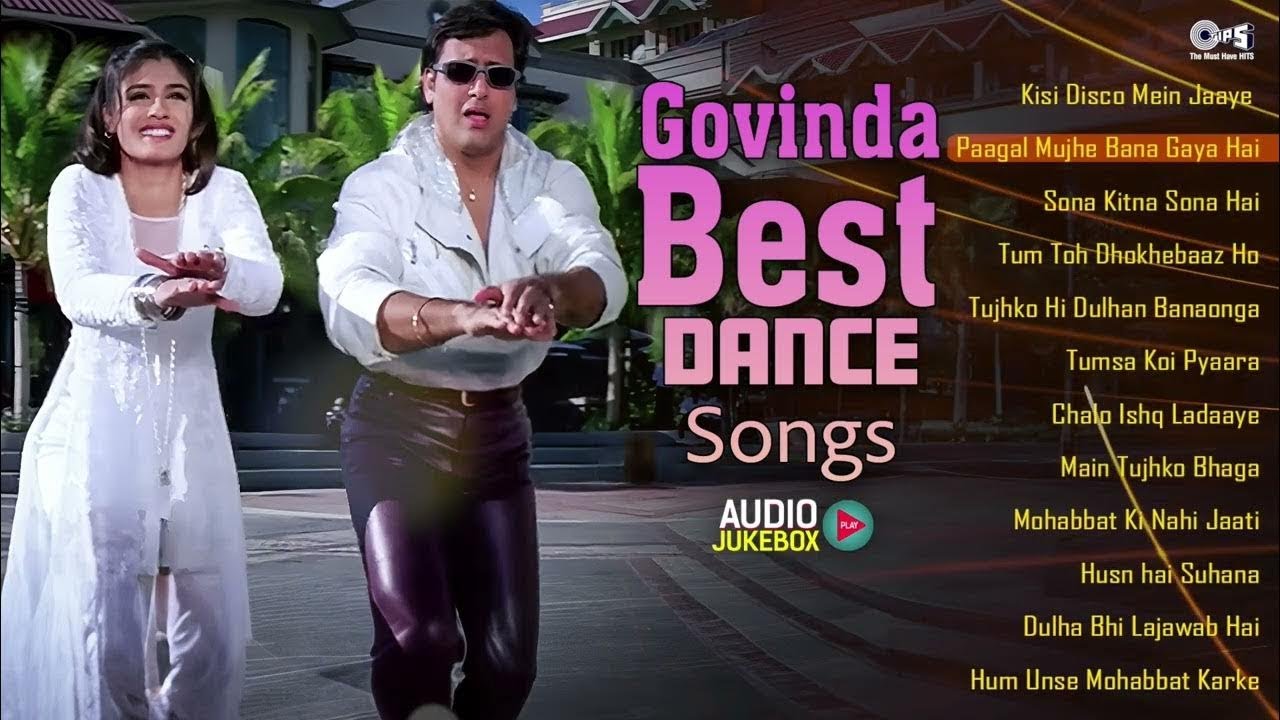 Govinda Best Dance Songs | Govinda 90's Dance Songs |  Mix 90's Dance Song Playlist | Purane Gana