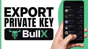 How To Export Private Key On BullX (2024)