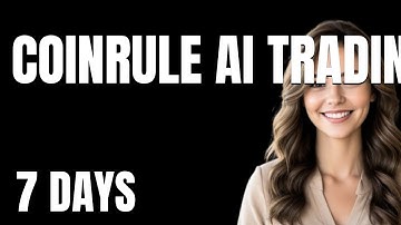 I Tried Coinrule AI Trading Bot App for 7 Days  Heres the Shocking Truth