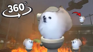 Skibidi Dog Toilet But It's 360 degree video