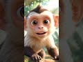 cute monkey ☺☺ #monkey #reels #viral #kids #kidsvideo #kidslearning #kidssongs #money