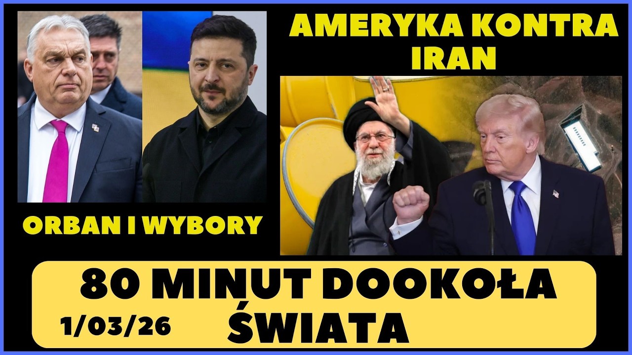 80 minut dookoła Świata, Wydarzenia, Informacje, Analizy,  Goście: Profesor Boćkowski, Chochowski