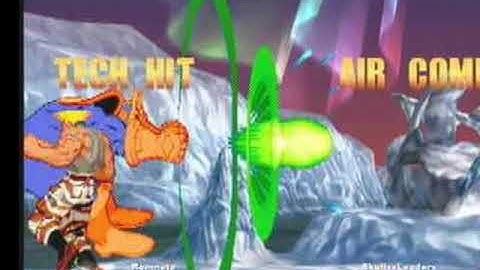 MvC2: Multiple Throw/Tech-Hit Sequence [Thanos vs Guile]