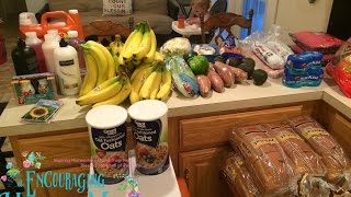 Large Family One Week ALDI Grocery Haul   Weekly Meal Plan | 5.2.16