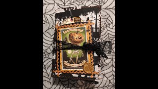 ✨️SOLD✨️ - Handmade Halloween themed Junk Journal #junkjournal #journaling g #handmadejournal