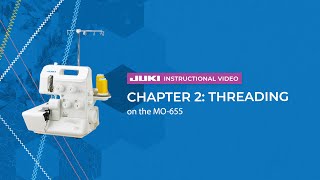 JUKI MO-655 - Chapter 2: Threading