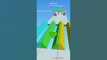 Blob Shifter 3D Game Level 43 #shorts