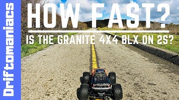 How Fast Is The Arrma Granite 4x4 BLX on 2S?