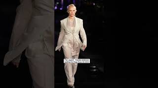 The legendary BayWatch Bombshell, Pamela Anderson walking for Hugo Boss Spring/Summer 2023 #shorts