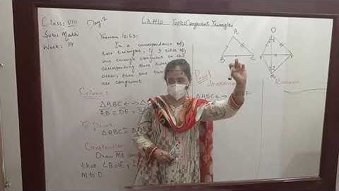 9th Class Math, Ch 10, Theorem#10.1.3 - 9th Class Math