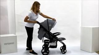 aflevering Verloren hart Creatie Cangaroo Noble Kinderwagen | MamaLoes - YouTube