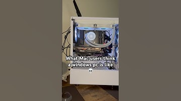 What Mac users think a windows desktop is like😭😭 #shorts #gamingpc #mac #fyp #memes