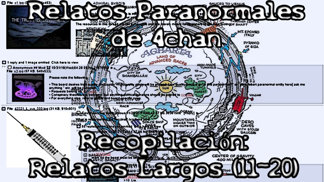 Expedientes Secretos /x/ - Relatos Paranormales de 4chan (Recopilación /4/)