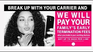 T-Mobile Will Now Pay For Your Cancellation Fees