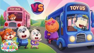Bebé Wolfoo | ¿El Autobús de Juguete Más Genial? | Dibujos animados para niños
