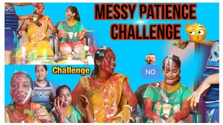 Messy Patience Challenge with kids Halat kharab kar de/revenge v la lea 😂FUNNIEST CHALLENGE #viral