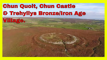 Chun Quoit, Chun Castle and Trehyllis.