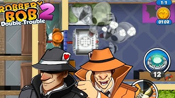 Robbery Bob 2 (IOS, Android) USE TWO SAMs in Pilfer Peak Chapter 4 - Part 6