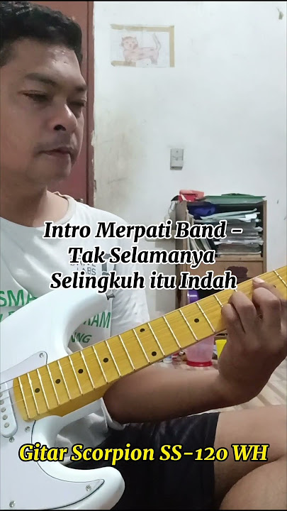 intro gitar Merpati Band - Tak Selamanya Selingkuh itu Indah #shorts #merpatiband #introgitar