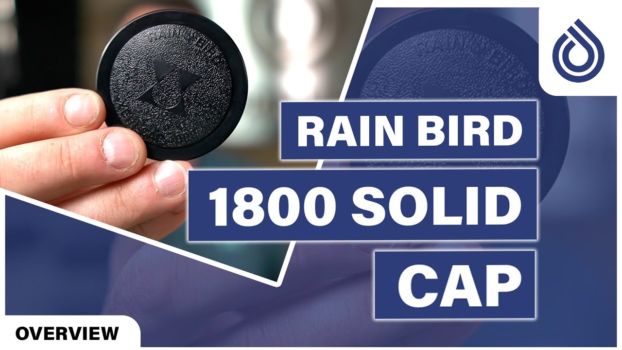 Sealed Caps for the Rain Bird 1800 Spray Head Sprinkler YouTube