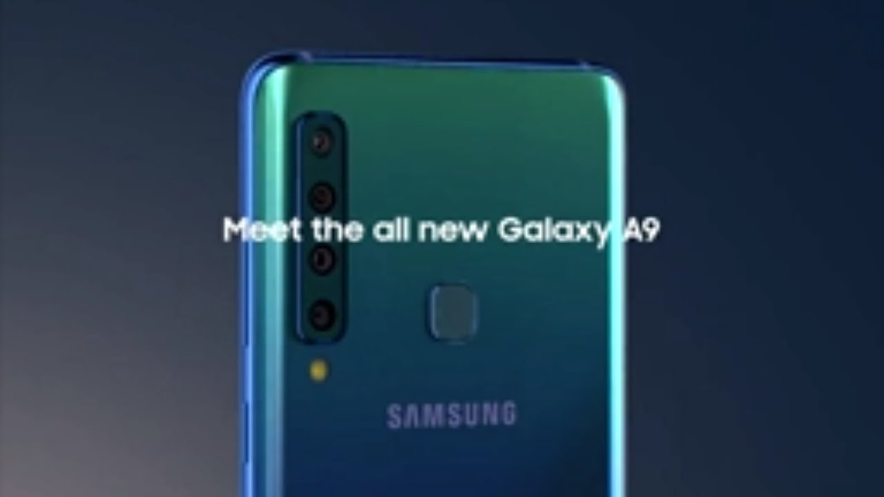 Samsung Galaxy A9 World's first four rear camera phone