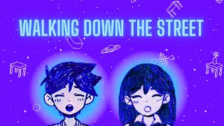 Omori Meme | Rolling Down the Street with Hero and Mari Resimi