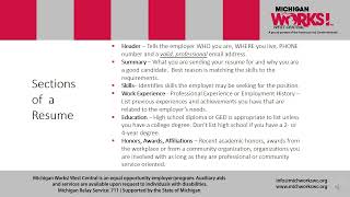 Resume Virtual Workshop