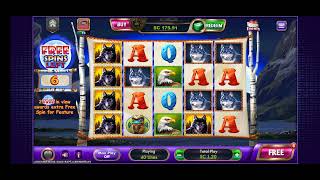 lucky land slots new game Wolf Blitz bonus spins screenshot 2