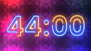 Famous 44 Minute Timer - 2640 seconds Timer - Clean & Simple Timer Profile