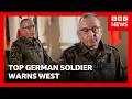 German general warns of Russia's 'urgent' threat to West in full interview | BBC News