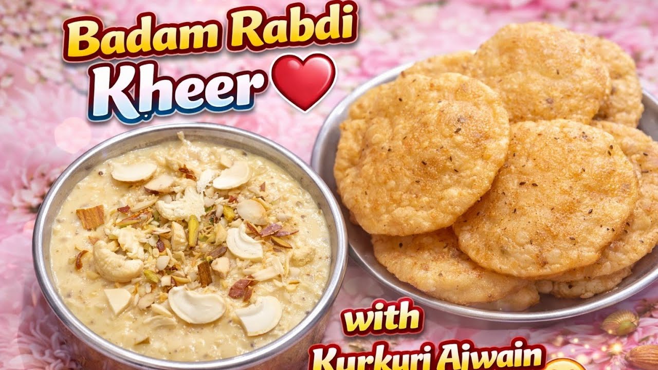 Traditional Slow-Cooked Rabdi Kheer😍 | Creamy Rabdi Wali Kheer😋 | Indian Dessert❤️🇮🇳 | Delicious👌