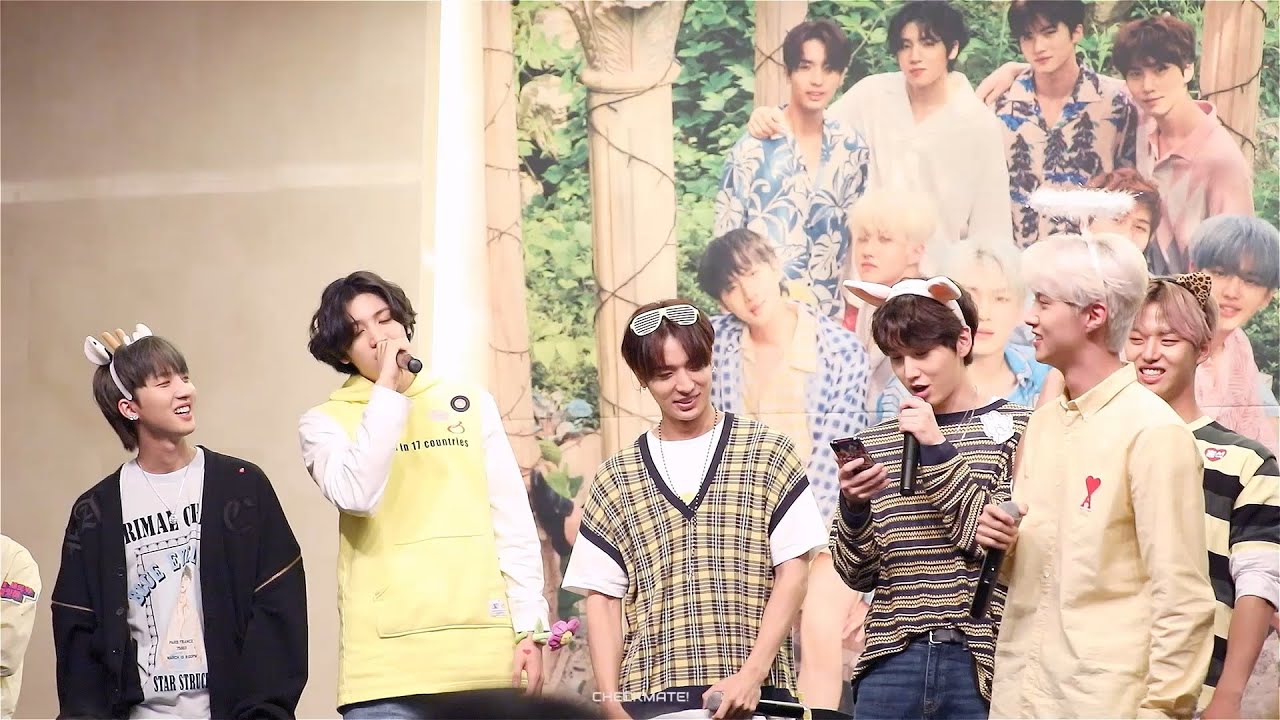 190803 강남 핫트랙스 팬싸 펜타곤 - 접근금지 파트 체인지 직캠(Humph! Part change ver. fancam)