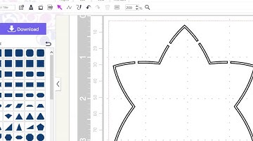 Quilting Stencil Design in ScanNCut Canvas