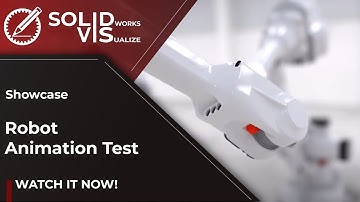 Solidworks Visualize Robot Animation Test