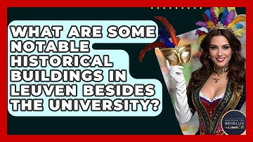 What Are Some Notable Historical Buildings In Leuven Besides The University? - Exploring The Benelux