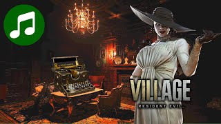 ONE HOUR Save Room Theme 🎵 Relaxing RESIDENT EVIL 8 (Village) Music