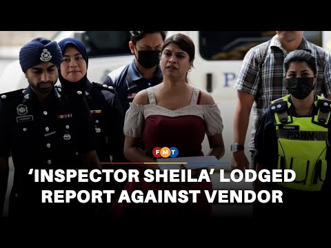 Cops confirm ‘Inspector Sheila’ lodged report against food vendor