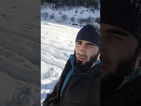 Горы Дагестана Зимой