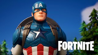 *NEW*Captain America skin\/\/Fortnite Season 3 Chapter 2 Gameplay