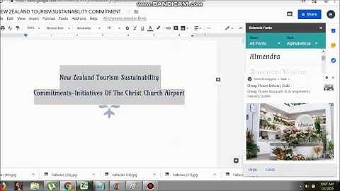Extensis Fonts Add-On In Google Docs