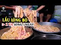 Lẩu lòng bò | CHOÁNG với NÚI LÒNG BÒ trong Khu Sơ Chế của nhà hàng