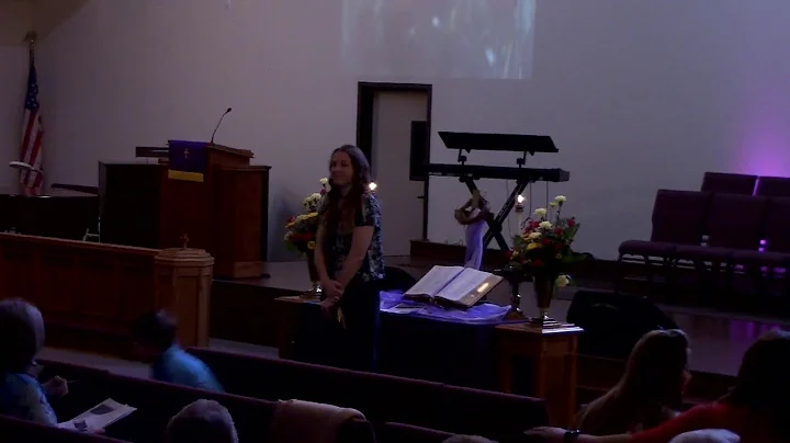 3 17 19 11AM service Pastor Lindsay Kirkpatrick se...