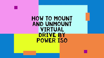 How to Mount / UnMount an ISO Image to PowerISO Step By Step Tutorial/ LIVE PROOF