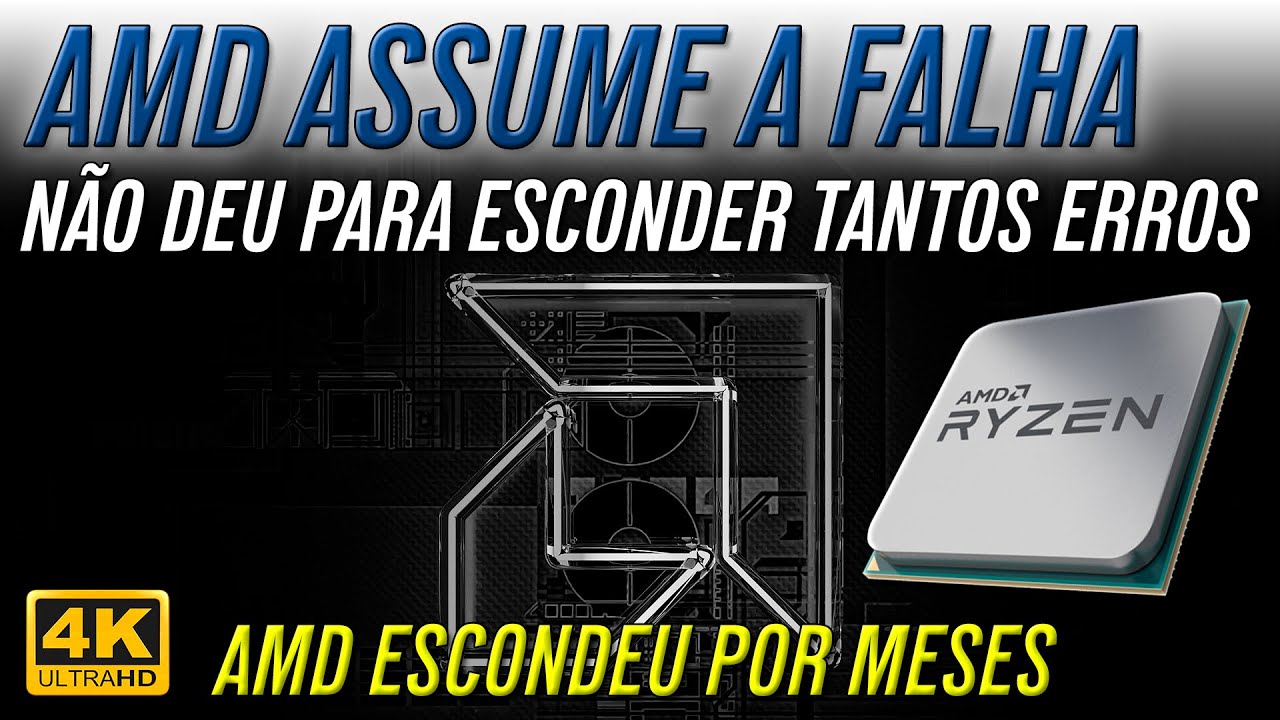 DEFEITO Processadores AMD RYZEN - ERRO NO fTPM @videosAMDBrasil @AMD ...